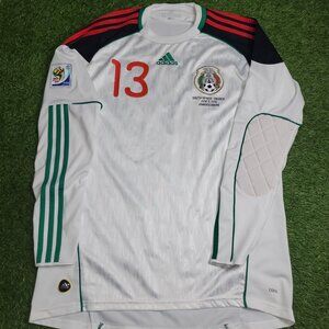 Memo Ochoa Mexico 2010 WORLD CUP GK Soccer Jersey Shirt M SKU# P41385